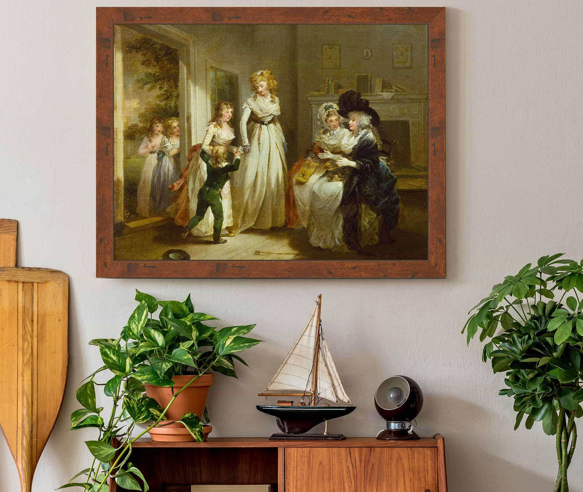 A Visit To The Boarding School by George Morland