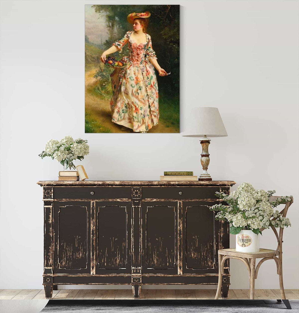 A Walk In The Park by Gustave Jean Jacquet