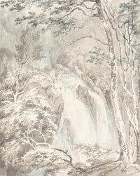 A Waterfall by Joseph Mallord William Turner
