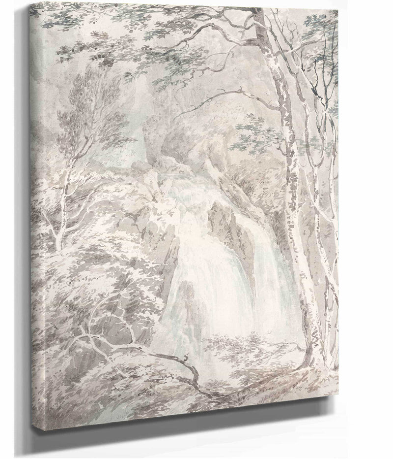 A Waterfall by Joseph Mallord William Turner