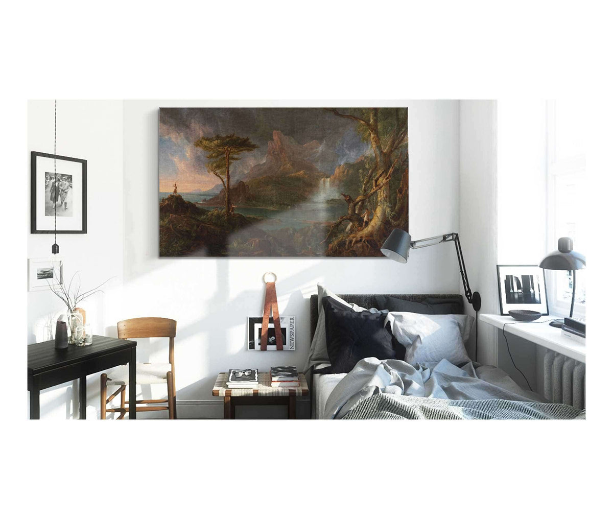 A Wild Scene Between And by Thomas Cole