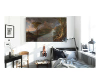 A Wild Scene Between And by Thomas Cole