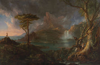 A Wild Scene Between And by Thomas Cole