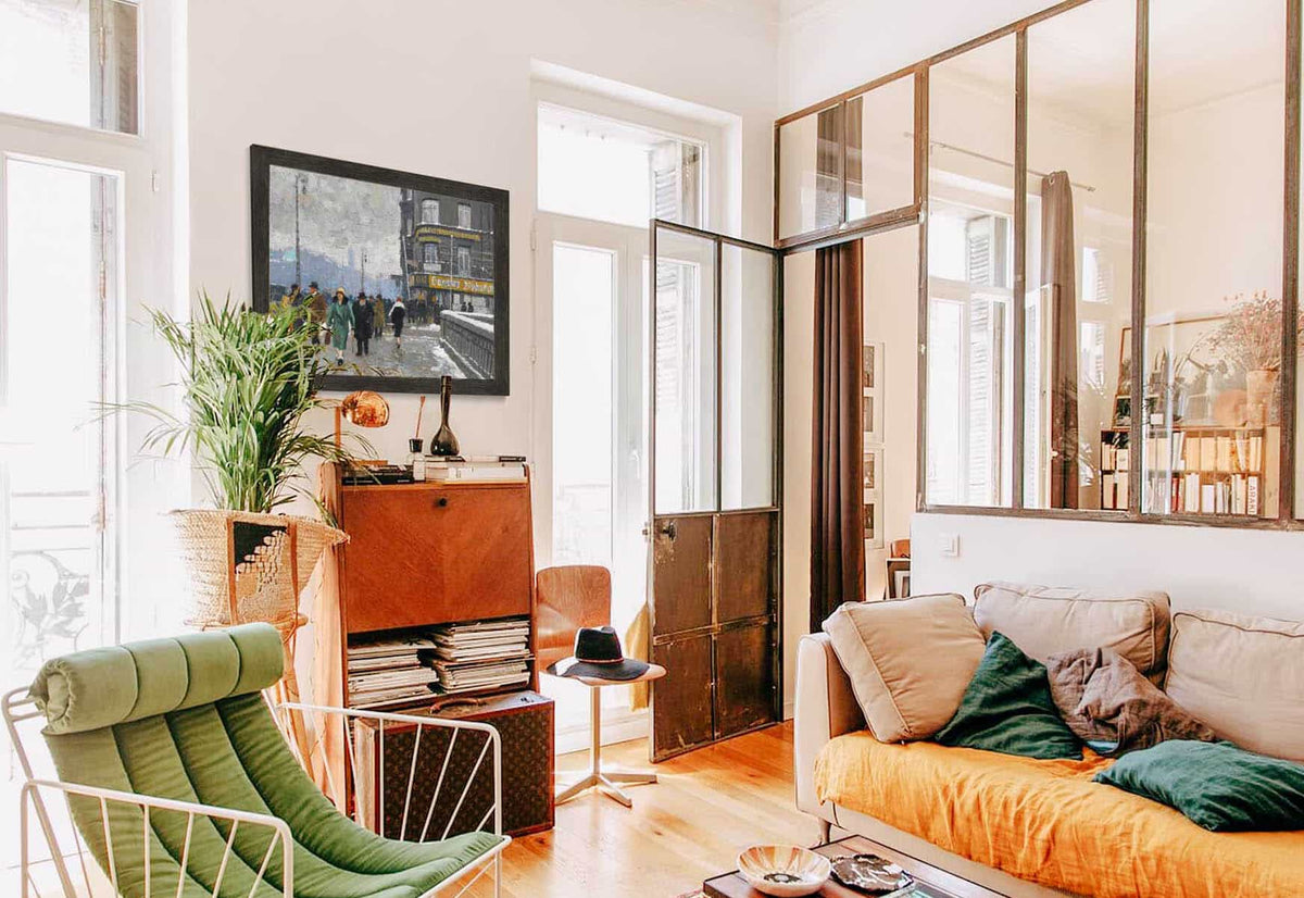 A Winter Street by Paul Fischer