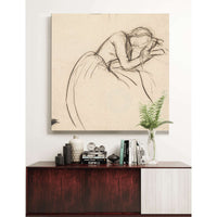 A Woman Bowed In Grief by Sir John Everett Millais