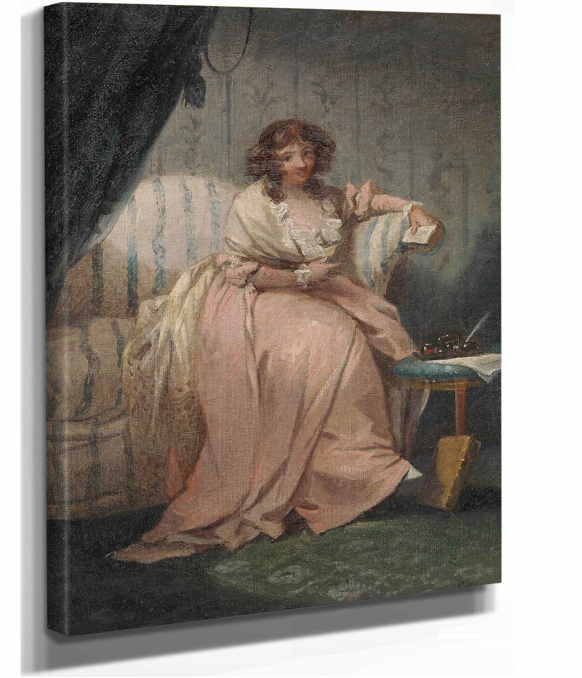 A Woman Called Anne The Artists Wife by George Morland