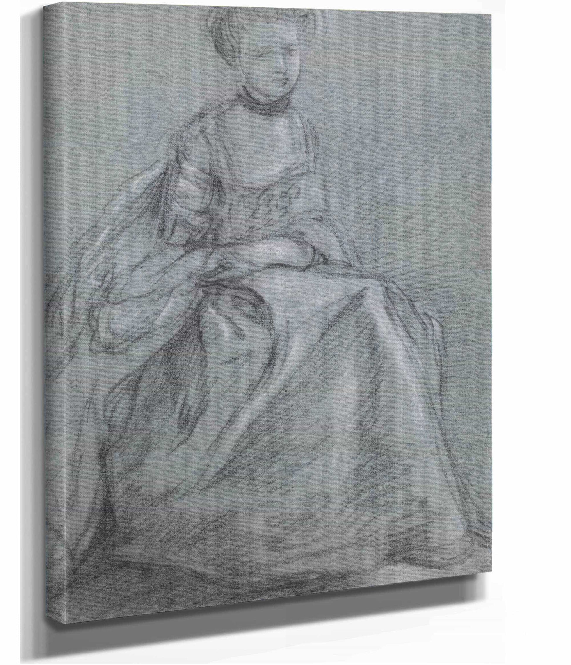 A Woman Seated by Thomas Gainsborough