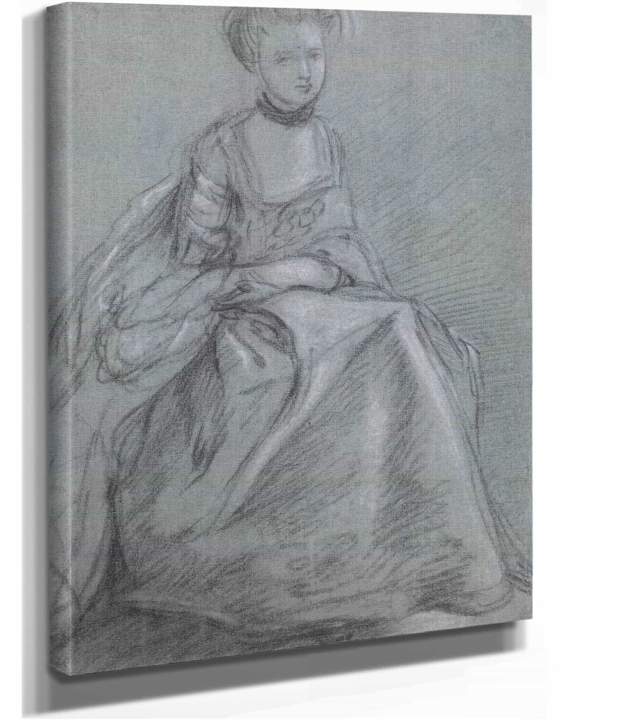 A Woman Seated by Thomas Gainsborough