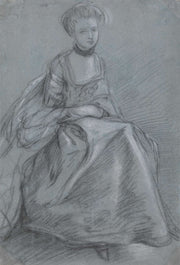 A Woman Seated by Thomas Gainsborough