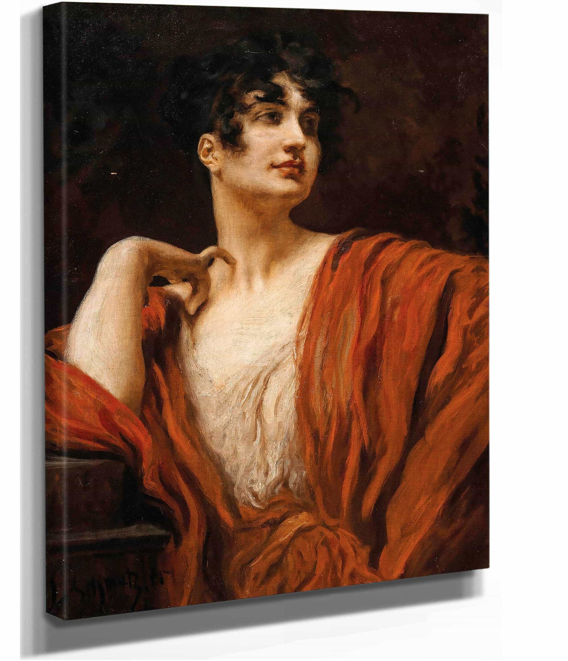 A Young Beauty by Leopold Schmutzler