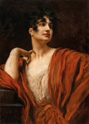 A Young Beauty by Leopold Schmutzler