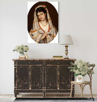 A Young Italian Beauty by Eugen Von Blaas