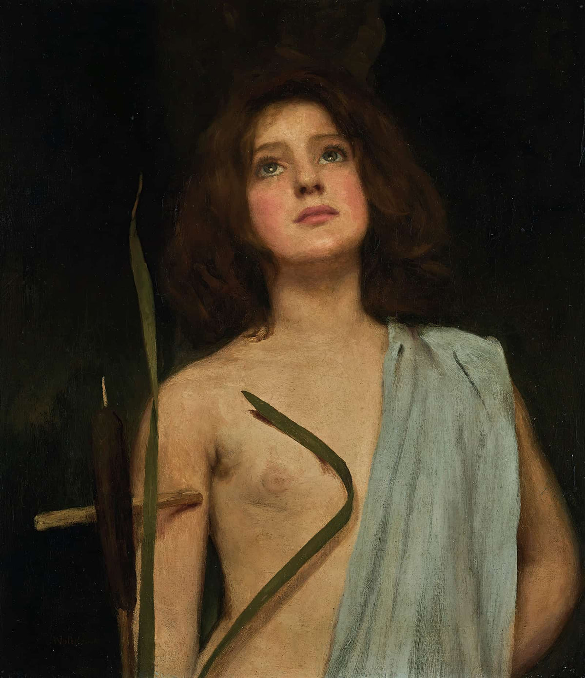 A Young Saint by John William Waterhouse