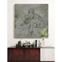 A Youth And Two Girls Singing Th Century by Jacob Jordaens