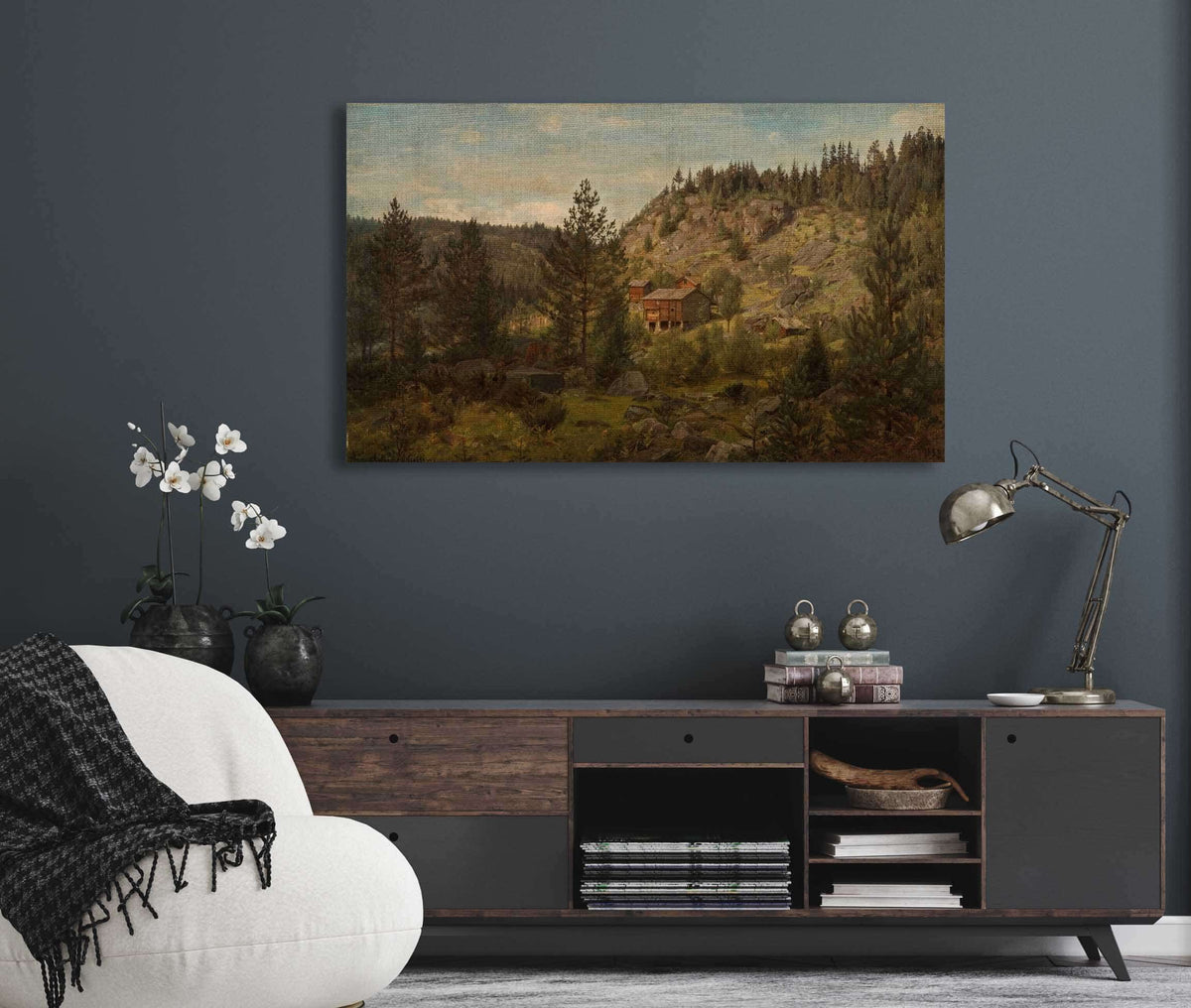 Aadal Vinje Telemark By Amaldus Nielsen