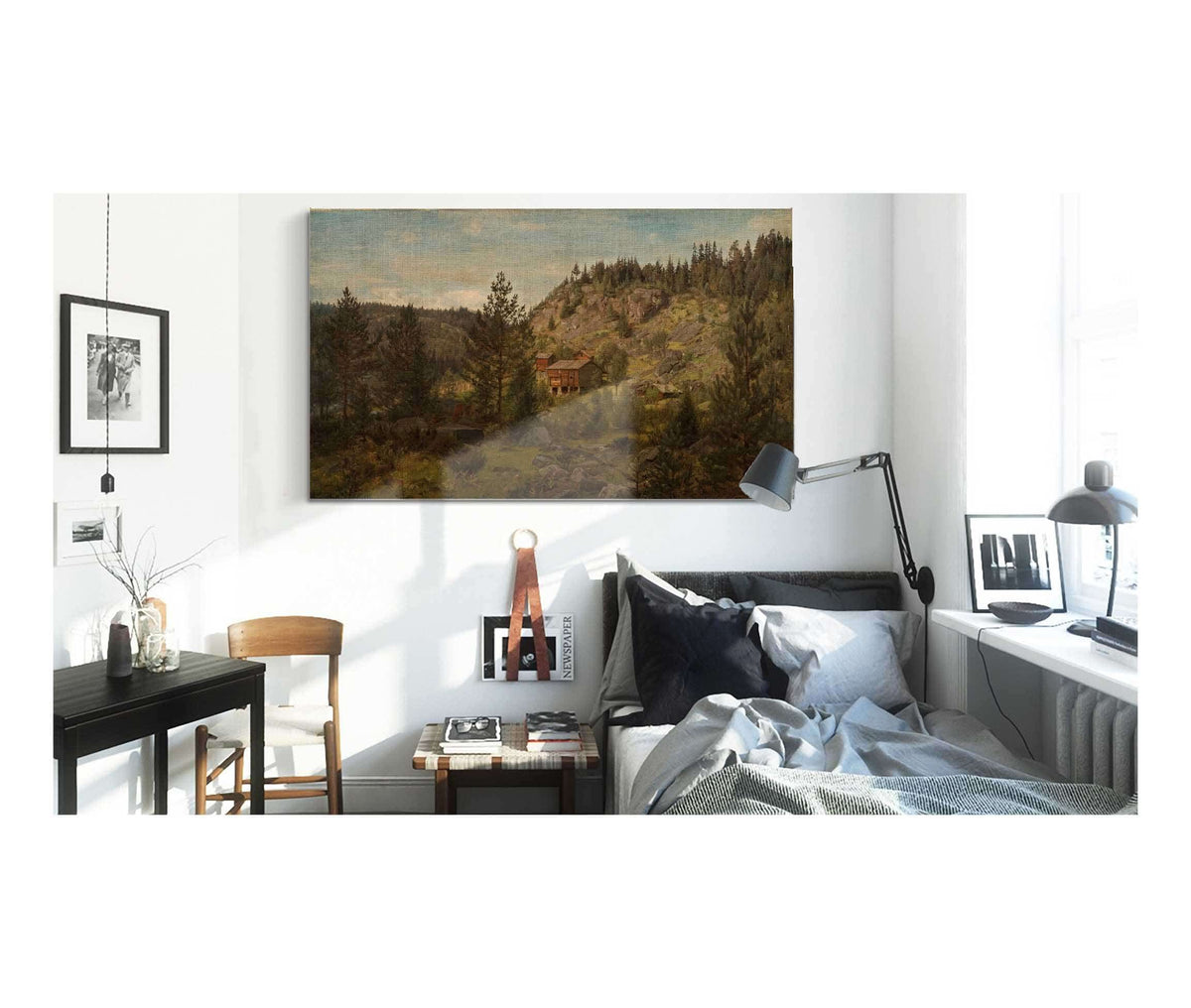 Aadal Vinje Telemark By Amaldus Nielsen