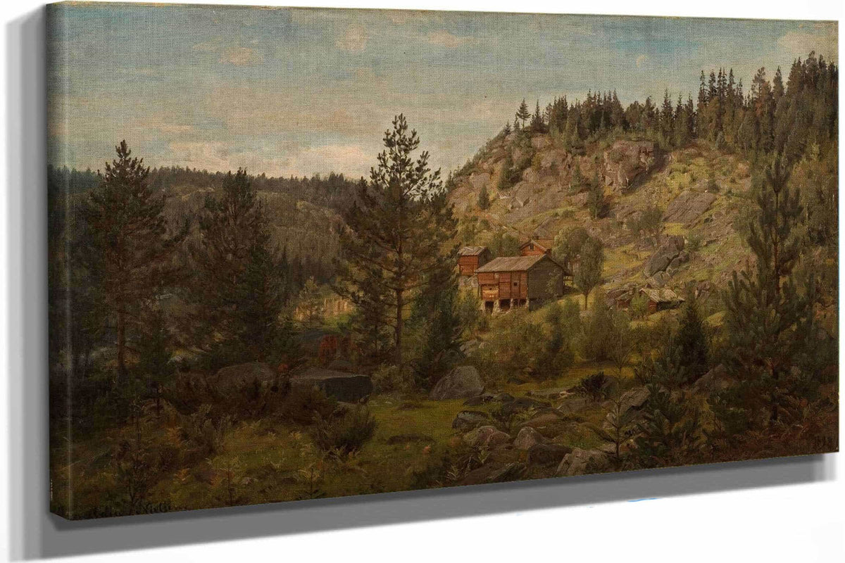 Aadal Vinje Telemark By Amaldus Nielsen