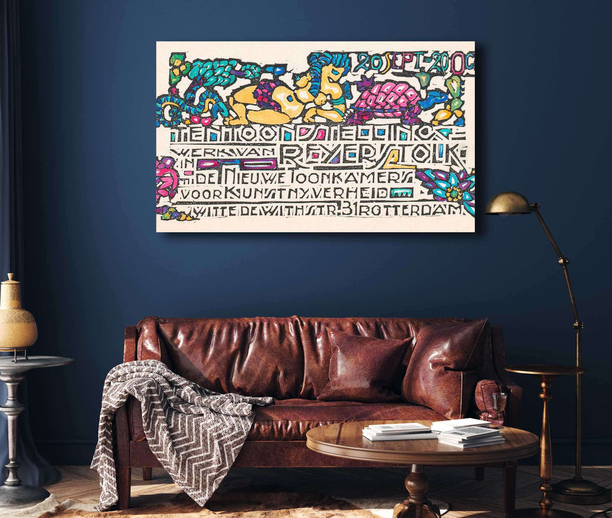 Aankondiging Van Een Tentoonstelling Van Reijer Stolk In Rotterdam by Reijer Stolk