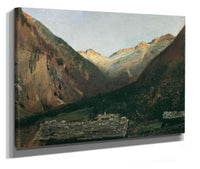 Abend In Der Prossau Bei Gastein by Anton Romako