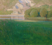 Abenddammerung Steinbruch An Der Donau by Carl Moll