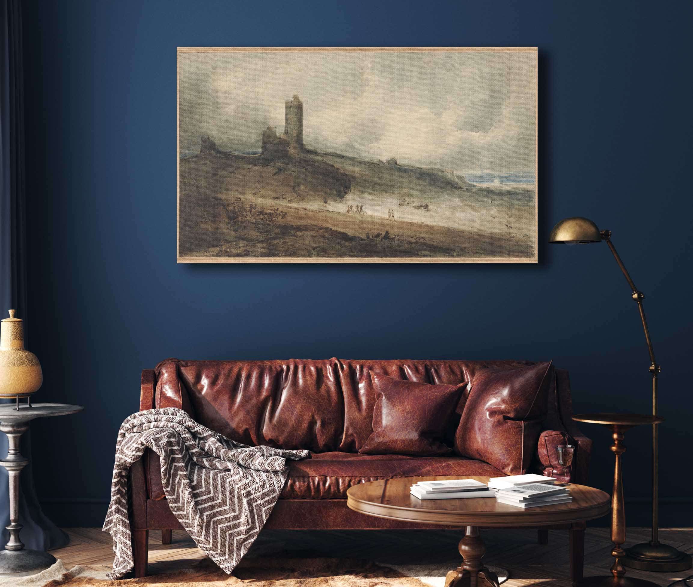 Aberystwyth Castle To by John Sell Cotman