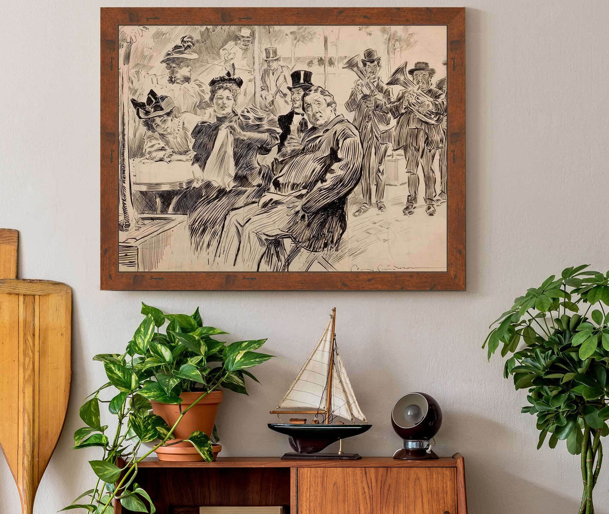 About Paris by Charles Dana Gibson