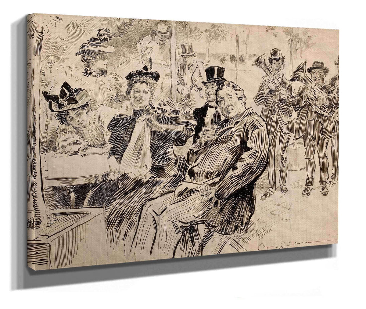 About Paris by Charles Dana Gibson