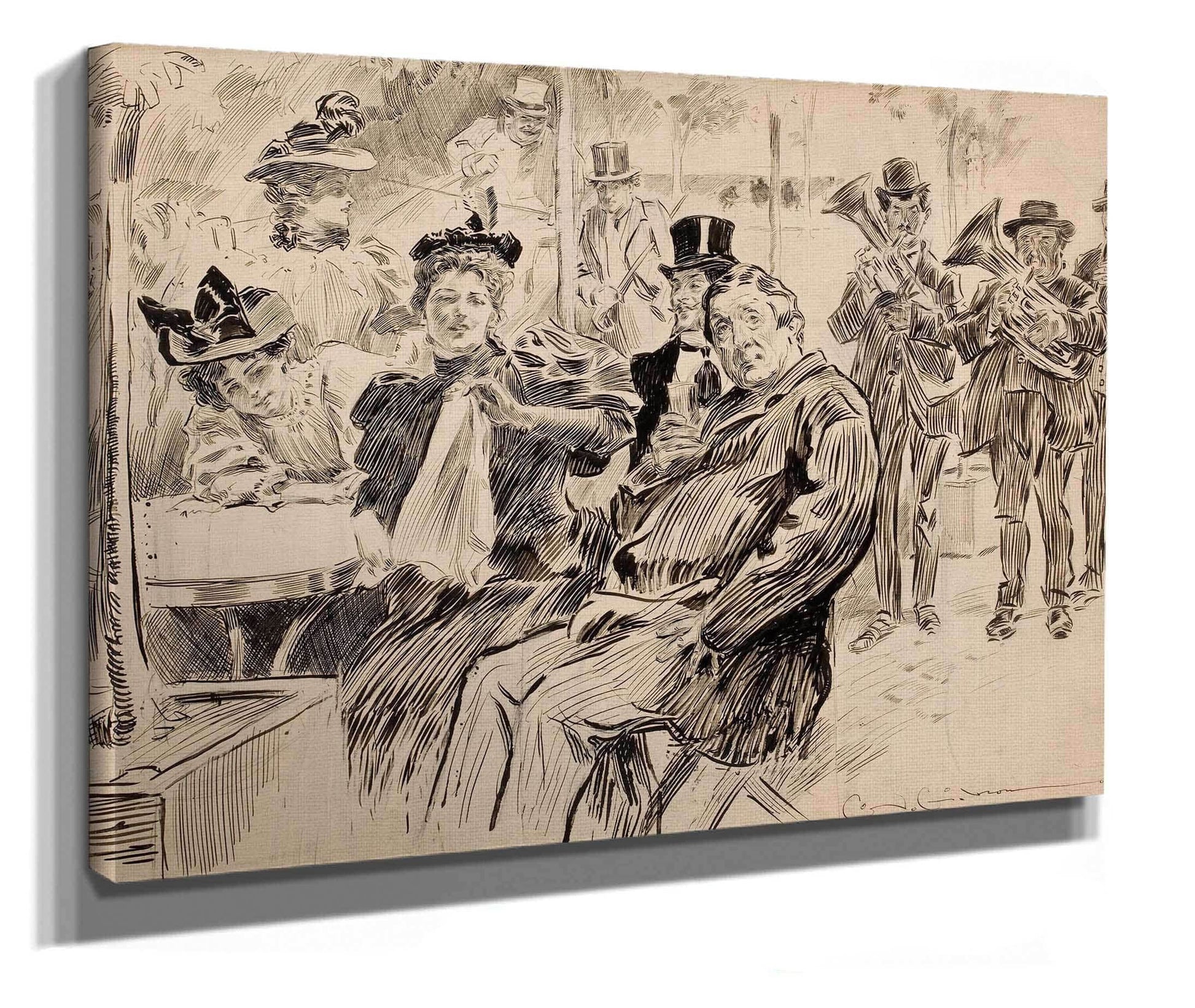 About Paris by Charles Dana Gibson