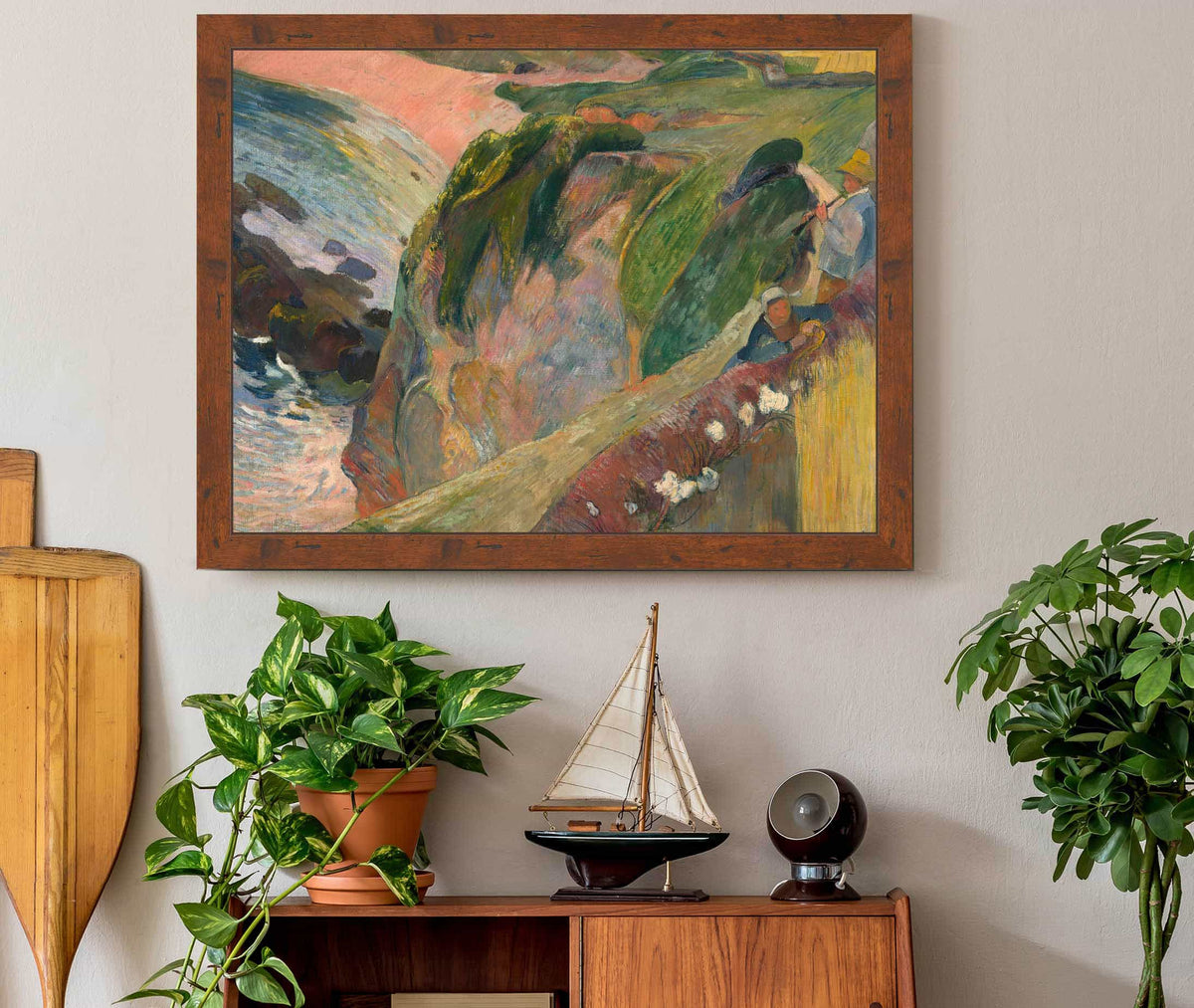 Above The Sea by Paul Gauguin