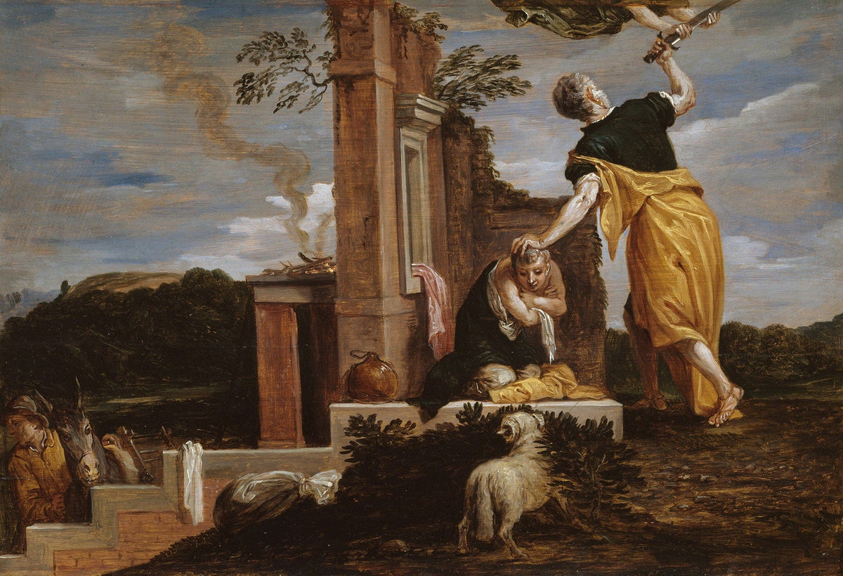 Abrahams Sacrifice Of Isaac by David Teniers The Younger