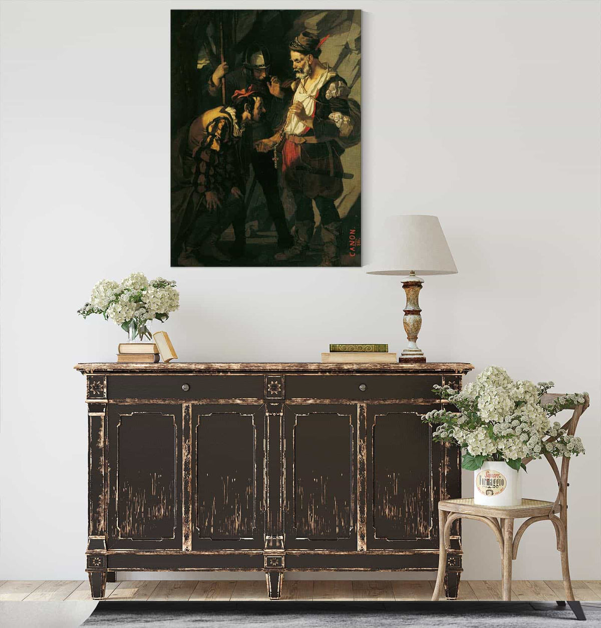 Abruzzenrauber Teilung Der Beute by Hans Canon