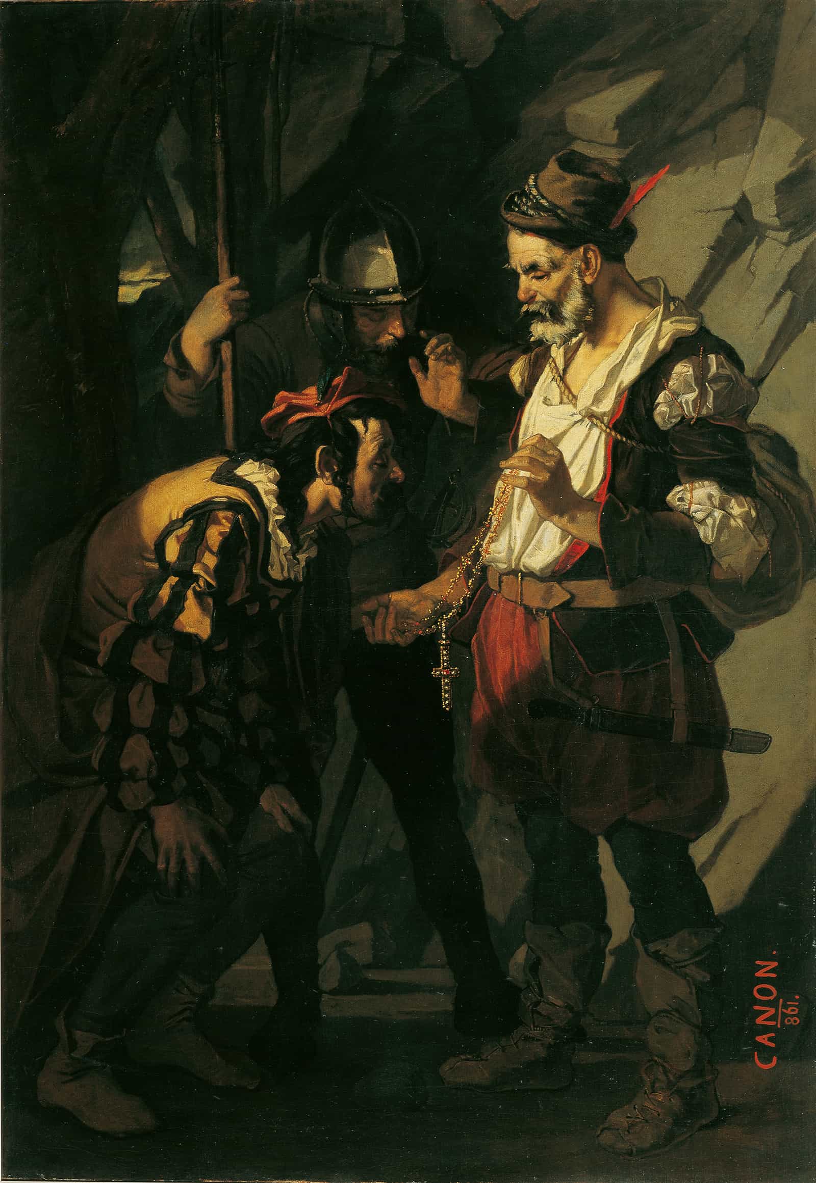 Abruzzenrauber Teilung Der Beute by Hans Canon