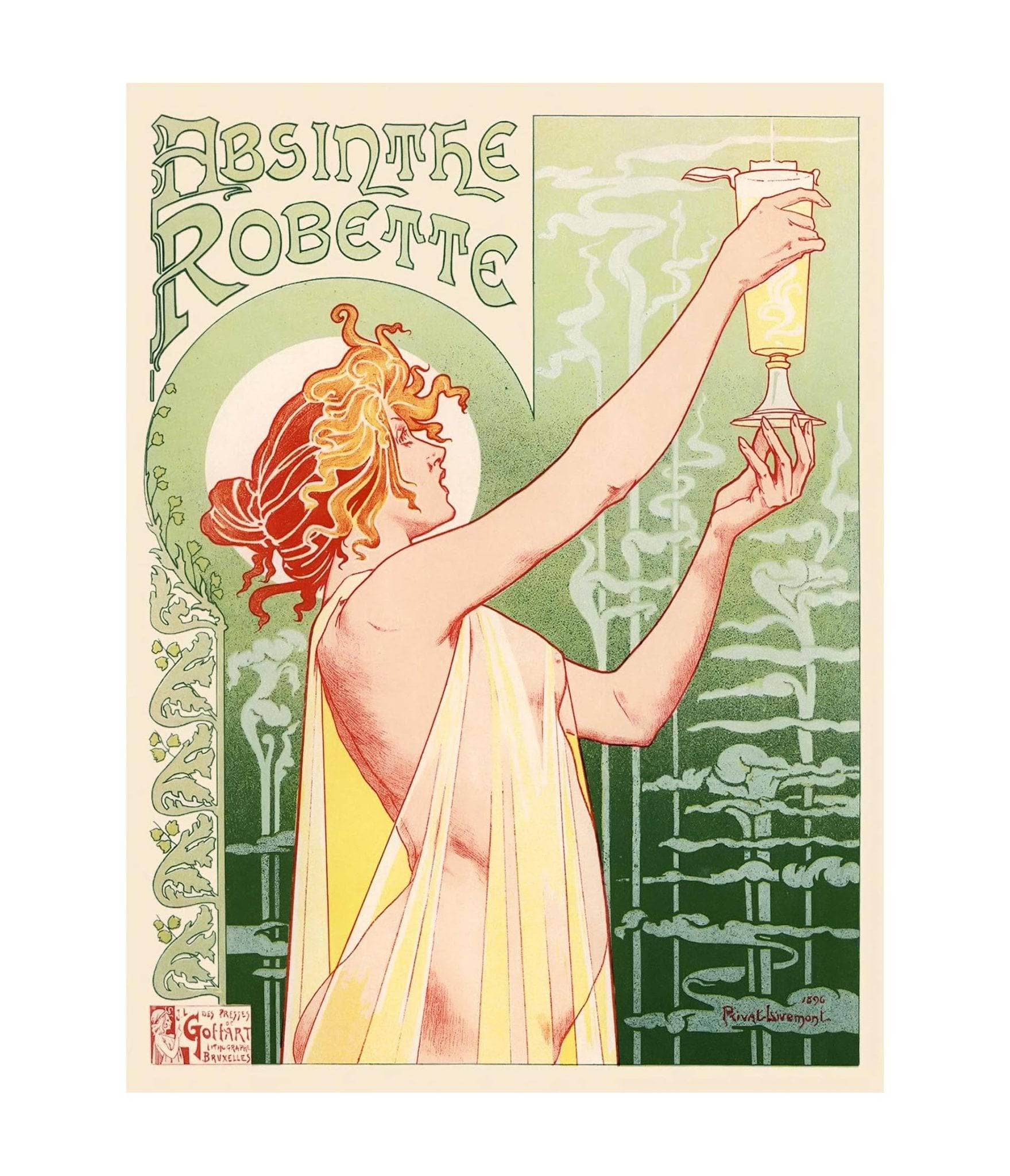 Absinthe Robette. 1896