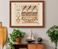 Abstract Design Based On Birds Fish Butterflies Dragonflies by Maurice Pillard Verneuil