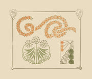 Abstract Design Based On Flowers And Garlands by Maurice Pillard Verneuil