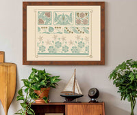 Abstract Design Based On Leaf Clover Berry Shapes by Maurice Pillard Verneuil