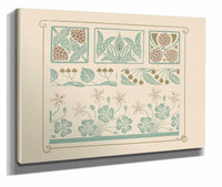 Abstract Design Based On Leaf Clover Berry Shapes by Maurice Pillard Verneuil