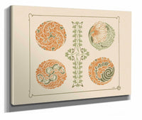 Abstract Design Based On Leaf Shapes by Maurice Pillard Verneuil