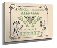 Abstract Design Based On Leaves And Arabesques by Maurice Pillard Verneuil