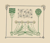 Abstract Design Based On Leaves And Arabesques by Maurice Pillard Verneuil