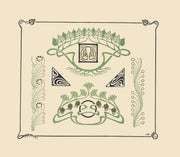 Abstract Design Based On Leaves And Flowers by Maurice Pillard Verneuil