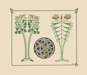 Abstract Design Based On Leaves by Maurice Pillard Verneuil