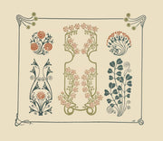 Abstract Design Based On Tiny Flowers And Leaves by Maurice Pillard Verneuil