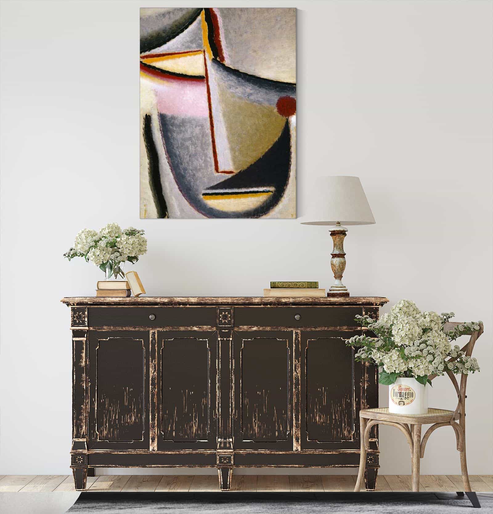 Abstract Head Constructive Head by Alexej Von Jawlensky