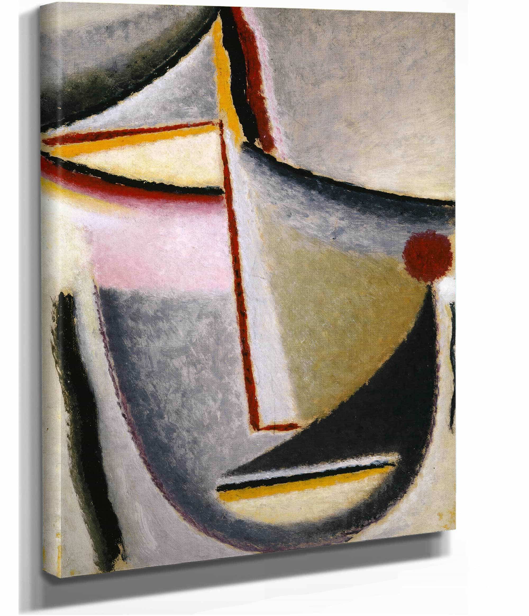 Abstract Head Constructive Head by Alexej Von Jawlensky