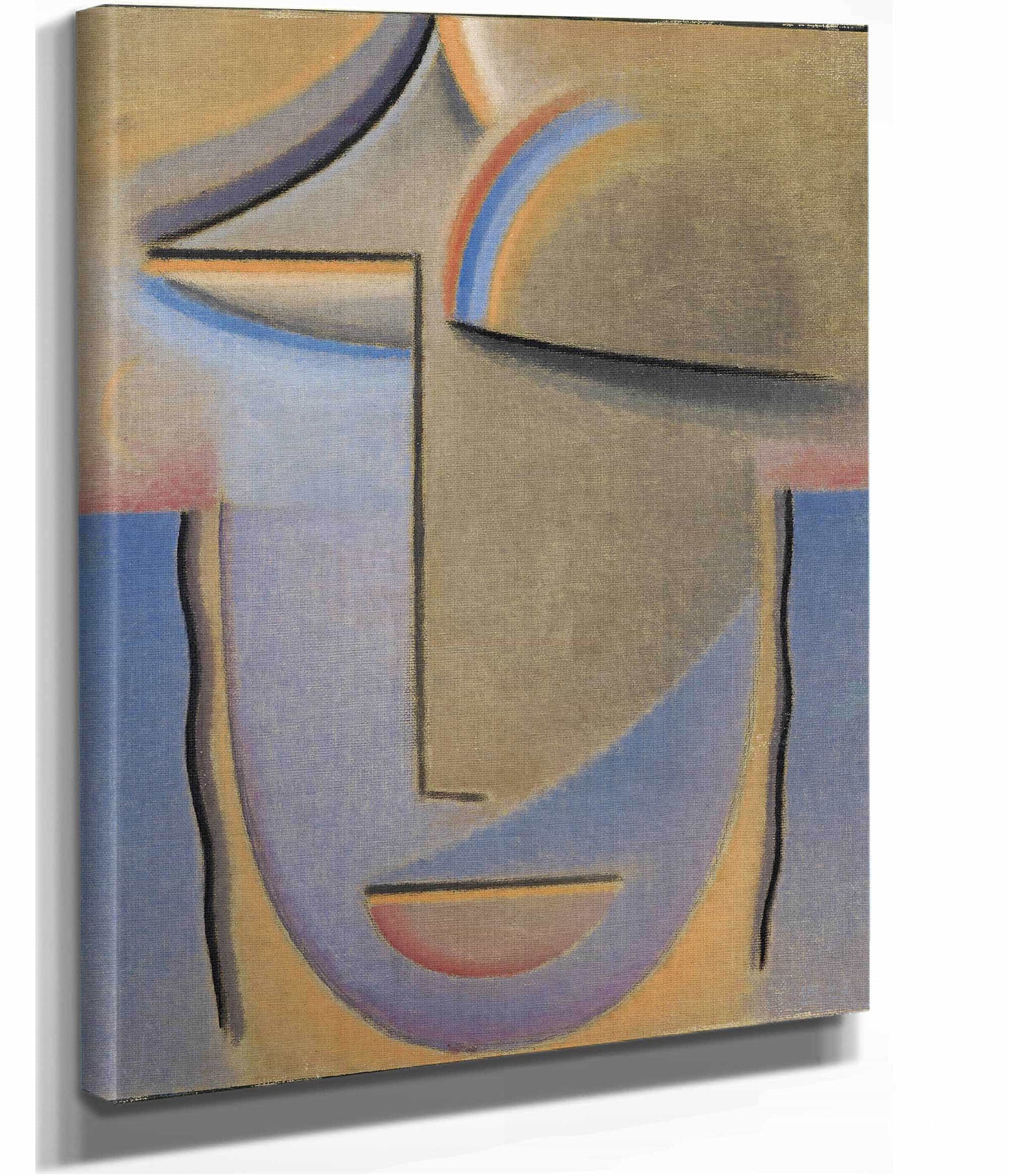 Abstract Head Evening by Alexej Von Jawlensky