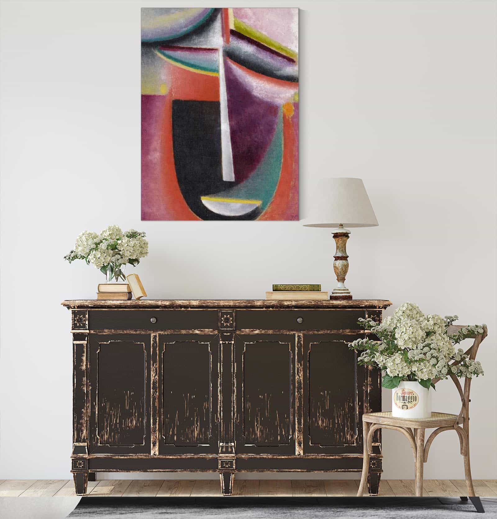 Abstract Head Mysterium by Alexej Von Jawlensky