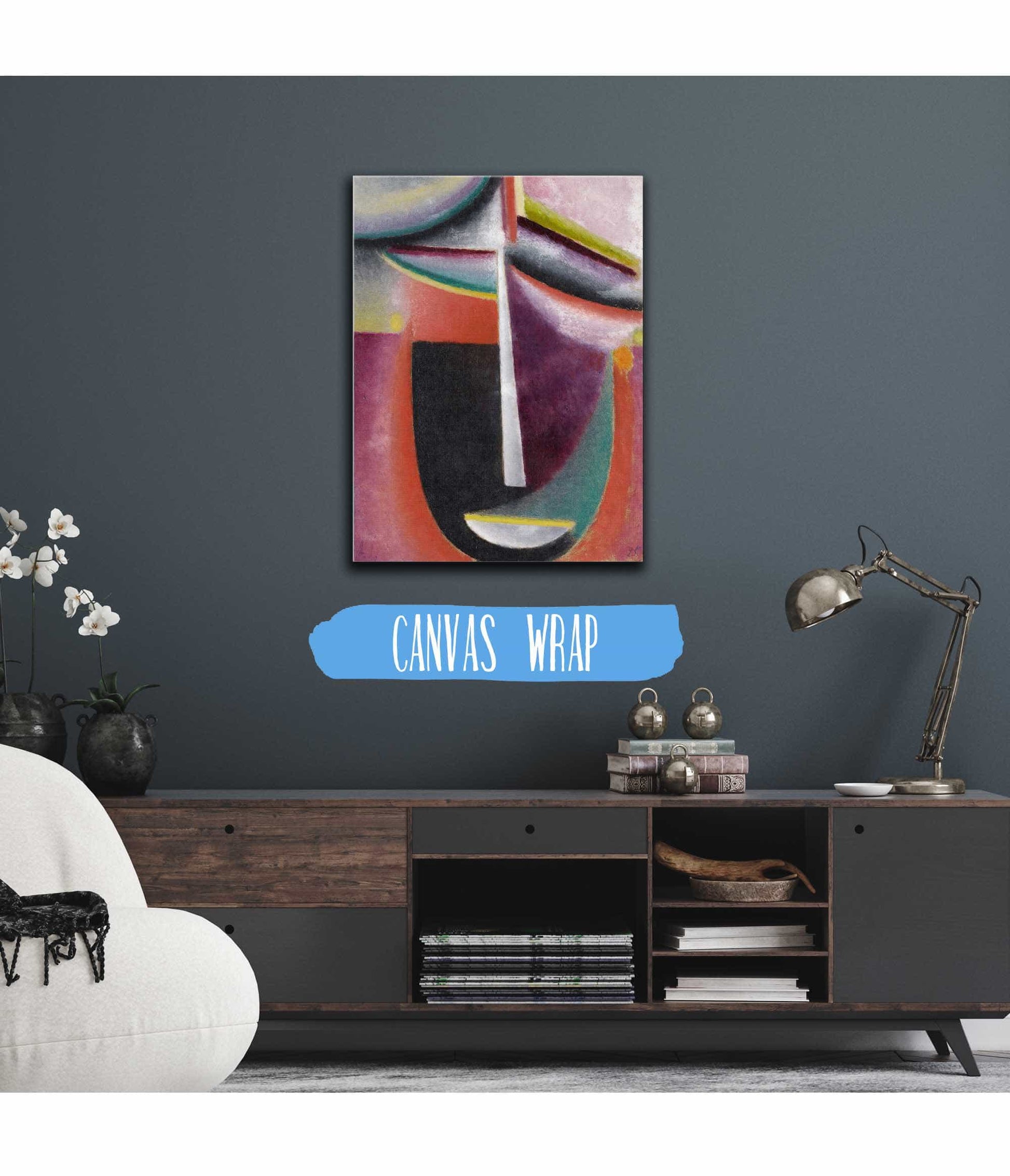Abstract Head Mysterium by Alexej Von Jawlensky