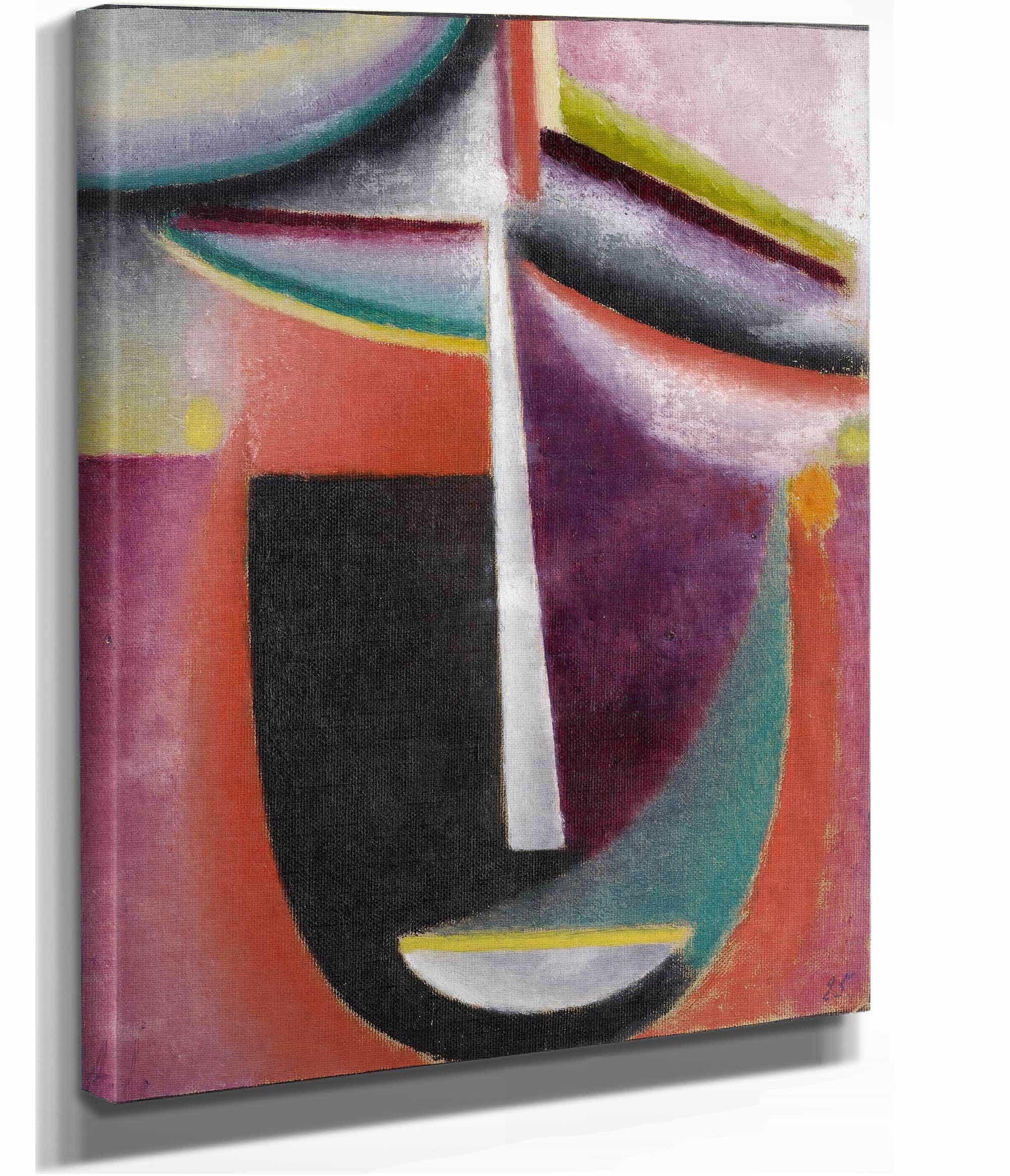 Abstract Head Mysterium by Alexej Von Jawlensky