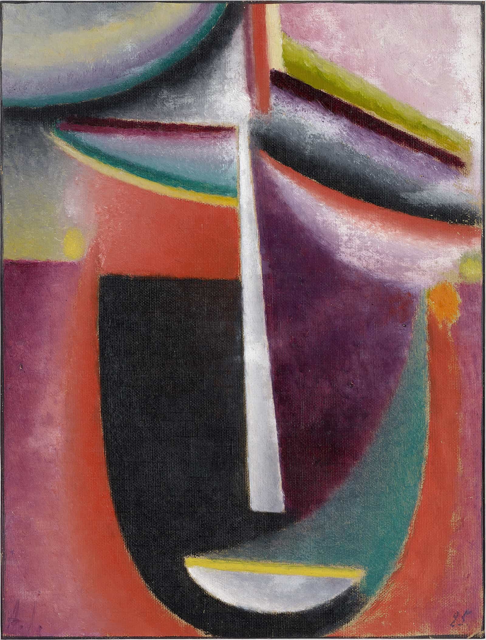 Abstract Head Mysterium by Alexej Von Jawlensky